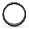 Thumbnail Image 2 of Men's 7mm Wedding Band 1/6 ct tw Diamonds Stainless Steel
