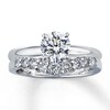 Thumbnail Image 4 of Diamond Enhancer Ring 3/8 ct tw Round-cut 14K White Gold