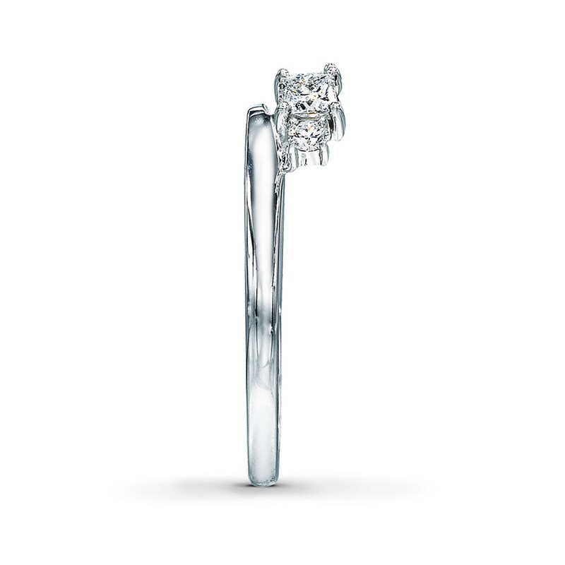 THE LEO Diamond Enhancer Ring 1/2 carat tw 14K White Gold
