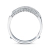 Thumbnail Image 1 of Diamond Enhancer Ring 3/4 ct tw Princess-cut 14K White Gold