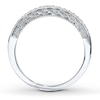 Diamond Enhancer Ring 1/6 ct tw Round-cut 10K White Gold