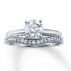 Thumbnail Image 4 of Now + Forever Diamond Enhancer Ring 1/6 ct tw Round-cut 10K White Gold
