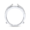 Thumbnail Image 3 of Diamond Enhancer Ring 3/4 ct tw Round-cut 14K White Gold