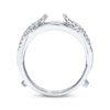 Thumbnail Image 2 of Diamond Enhancer Ring 3/4 ct tw Round-cut 14K White Gold