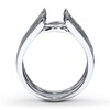 Thumbnail Image 1 of Diamond Enhancer Ring 3/4 carat tw Round-cut 14K White Gold