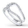 Thumbnail Image 0 of Diamond Enhancer Ring 5/8 ct tw Round-cut 14K White Gold