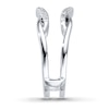 Thumbnail Image 3 of Now + Forever Diamond Enhancer Ring 1/5 ct tw Round-cut 14K White Gold