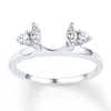 Thumbnail Image 1 of Now + Forever Diamond Enhancer Ring 1/3 Carat tw 10K White Gold