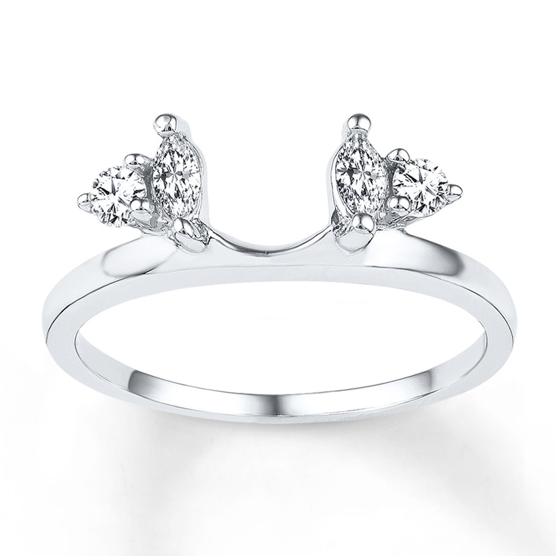 Main Image 1 of Now + Forever Diamond Enhancer Ring 1/3 Carat tw 10K White Gold