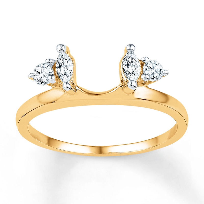 Main Image 1 of Now + Forever Diamond Enhancer Ring 1/3 Carat tw 10K Yellow Gold