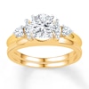 Thumbnail Image 2 of Now + Forever Diamond Enhancer Ring 1/3 Carat tw 10K Yellow Gold
