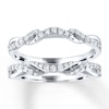 Thumbnail Image 0 of Diamond Enhancer Ring 3/8 ct tw Round-cut 14K White Gold