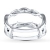 Thumbnail Image 3 of Diamond Enhancer Ring 3/8 ct tw Round-cut 14K White Gold