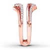 Thumbnail Image 2 of Diamond Enhancer Ring 1/4 ct tw Round-cut 14K Rose Gold