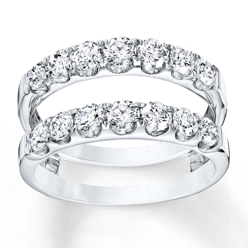 Main Image 1 of Diamond Enhancer Ring 1-1/2 ct tw Diamonds 14K White Gold