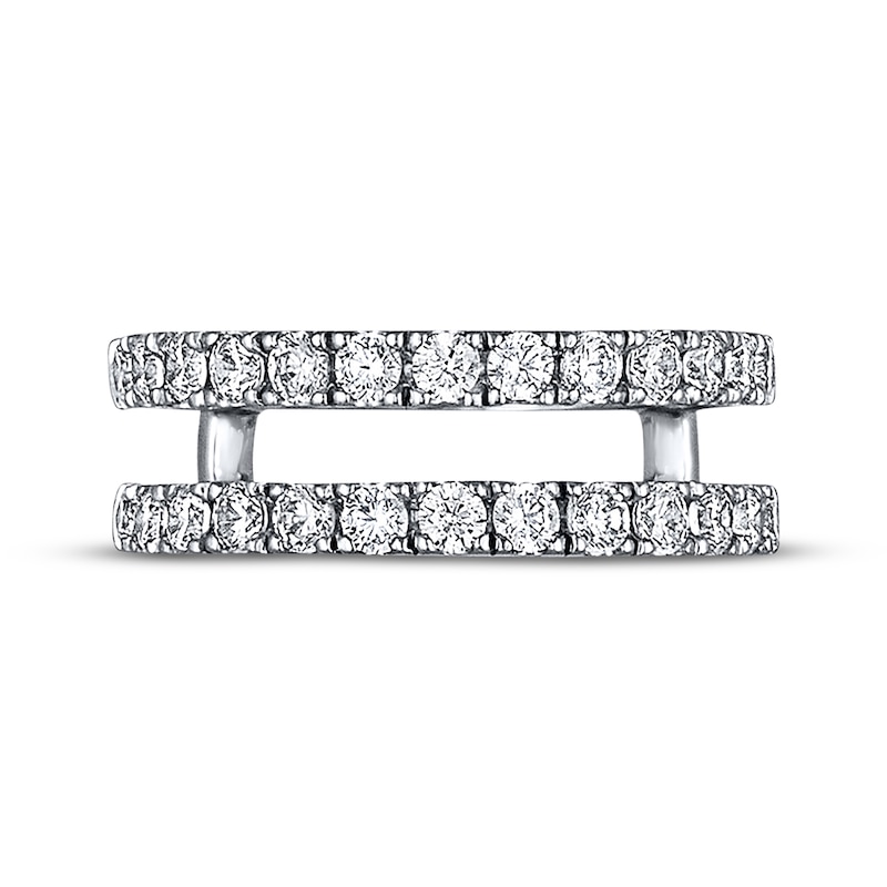 Main Image 2 of Now + Forever Diamond Enhancer Band 1 ct tw Round-cut 14K White Gold