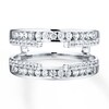 Thumbnail Image 3 of Diamond Enhancer Ring 5/8 ct tw Round-cut 14K White Gold