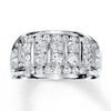 Thumbnail Image 0 of Men's Diamond Band 1-1/2 ct tw Round-cut 14K White Gold