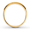 Thumbnail Image 1 of Men's Wedding Band 1/4 ct tw Diamonds 10K Yellow Gold
