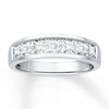 Thumbnail Image 1 of Now + Forever Men's Wedding Band 1/2 ct tw Diamonds 10K White Gold