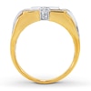 Thumbnail Image 1 of Men's Ring 5/8 ct tw Diamonds 10K Two-Tone Gold