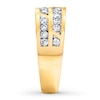 Thumbnail Image 3 of Men's Wedding Band 1 ct tw Diamonds 14K Yellow Gold