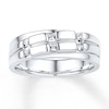 Thumbnail Image 0 of Men's Diamond Ring 1/3 carat tw 10K White Gold