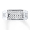 Thumbnail Image 2 of Now + Forever Men's Diamond Ring 1/3 carat tw 10K White Gold