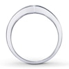 Thumbnail Image 2 of Diamond Enhancer Ring 3/8 ct tw Princess-Cut 14K White Gold