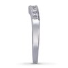 Thumbnail Image 3 of Diamond Enhancer Ring 3/8 ct tw Princess-Cut 14K White Gold