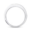 Thumbnail Image 3 of Diamond Wedding Band 3/4 ct tw Princess-cut 14K White Gold