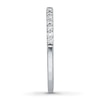 Thumbnail Image 2 of Diamond Wedding Band 1/4 ct tw Round-cut 14K White Gold