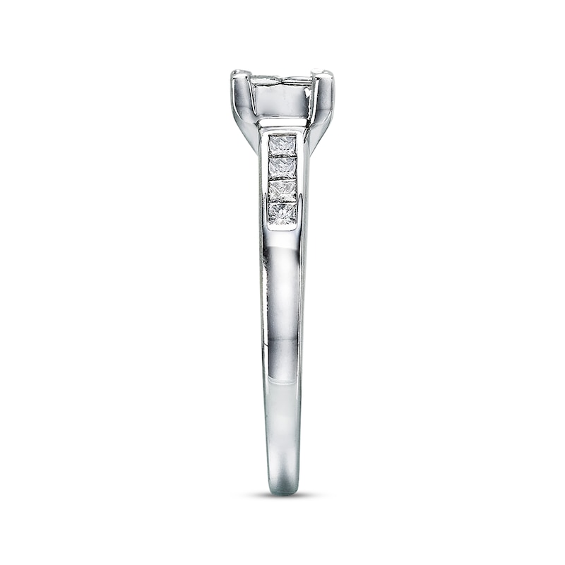 Main Image 2 of Diamond Engagement Ring 7/8 Carat tw 14K White Gold