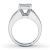 Thumbnail Image 1 of Diamond Engagement Ring 1-5/8 ct tw Princess-cut 14K White Gold