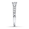 Thumbnail Image 2 of Diamond Engagement Ring 1-3/8 ct tw Princess-cut 14K White Gold