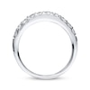 Thumbnail Image 2 of Diamond Wedding Band 1/2 ct tw Round-cut 14K White Gold