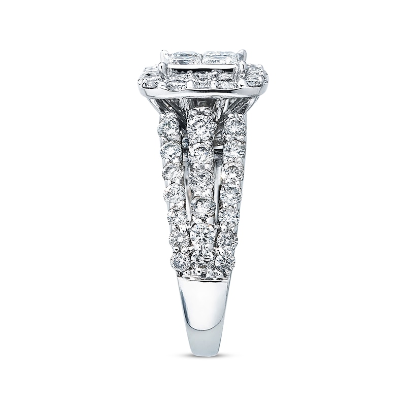 Main Image 2 of Diamond Engagement Ring 3 Carats tw 14K White Gold