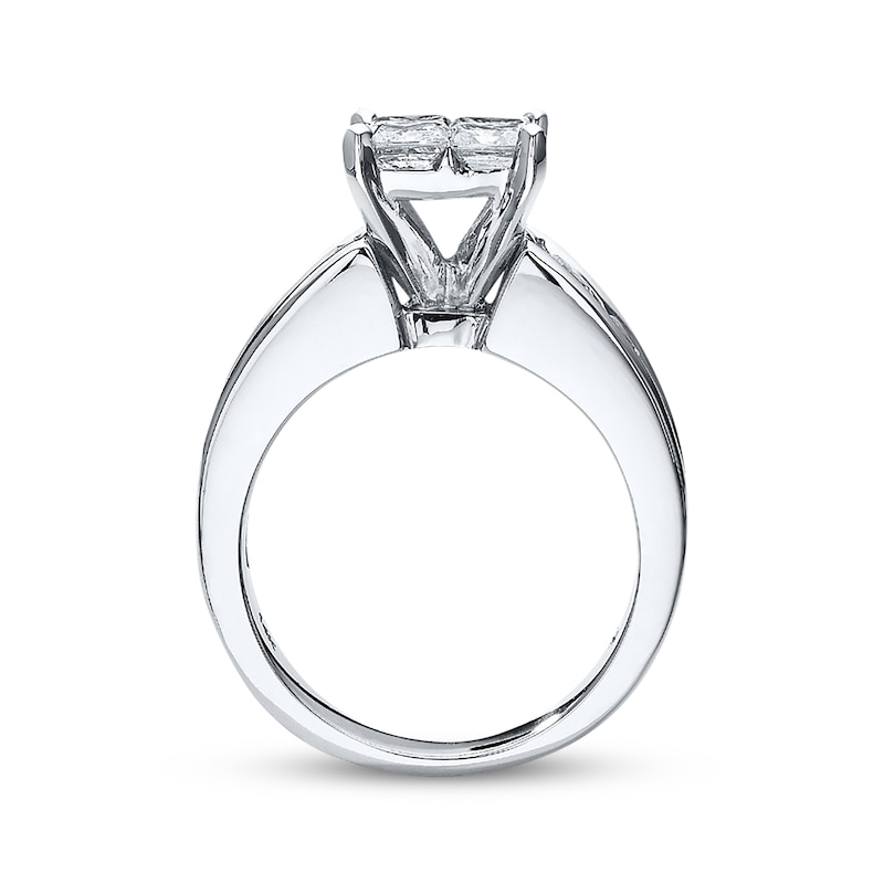 Main Image 3 of Diamond Engagement Ring 2-1/2 ct tw 14K White Gold