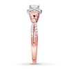 Thumbnail Image 2 of Diamond Engagement Ring 3/4 ct tw Princess-cut 14K Two-Tone Gold