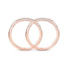 Thumbnail Image 3 of Diamond Wedding Bands 1/4 ct tw Round-cut 14K Rose Gold