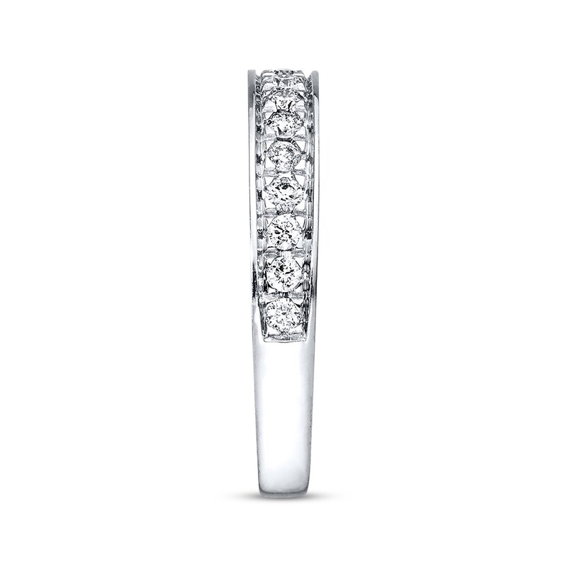 Diamond Wedding Ring 3/8 ct tw Round-cut 14K White Gold
