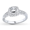Thumbnail Image 0 of Engagement Ring 5/8 ct tw Diamonds 14K White Gold