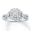 Thumbnail Image 0 of Diamond Engagement Ring 3/4 carat tw 14K White Gold