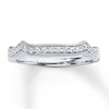 Thumbnail Image 0 of Diamond Wedding Band 1/6 ct tw Round-cut 14K White Gold