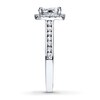 Thumbnail Image 3 of Diamond Engagement Ring 7/8 ct tw Princess-cut 14K White Gold