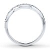 Thumbnail Image 2 of Diamond Wedding Band 1/5 ct tw Round-cut 14K White Gold