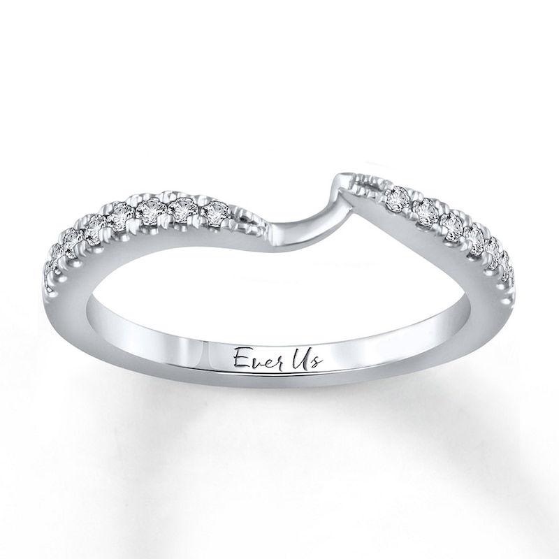 Ever Us Diamond Band 1/5 carat tw 14K White Gold