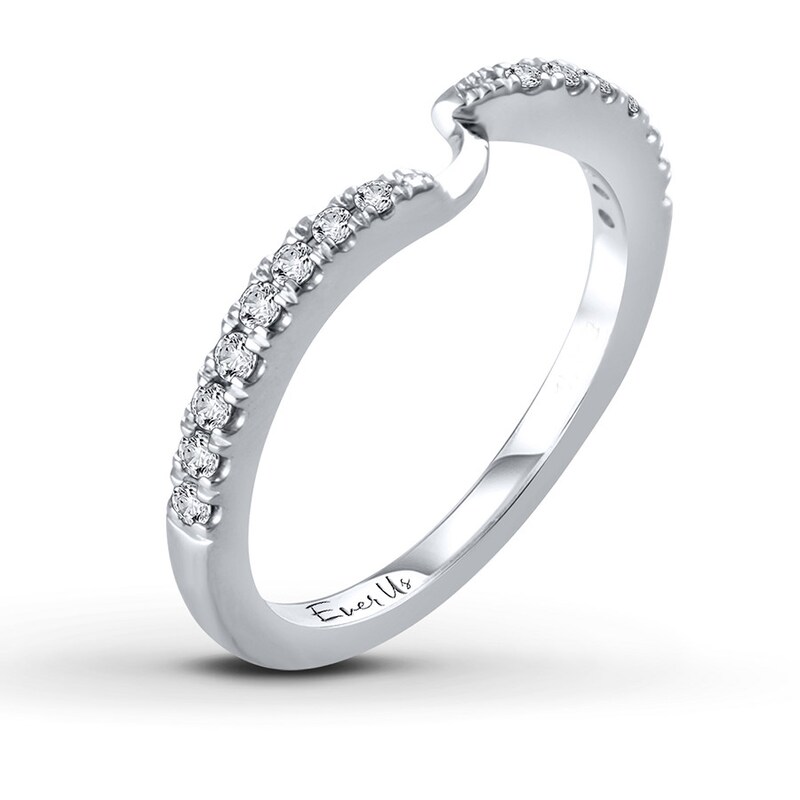 Ever Us Diamond Band 1/5 carat tw 14K White Gold