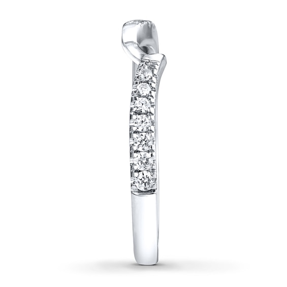 Thumbnail Image 4 of Ever Us Diamond Band 1/5 carat tw 14K White Gold