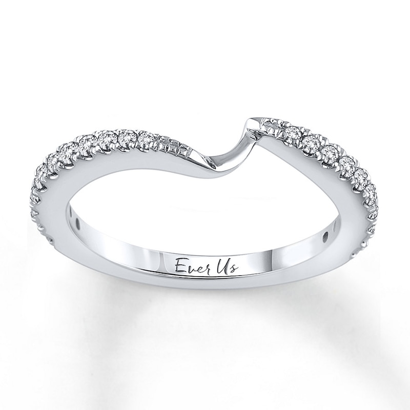 Main Image 1 of Ever Us Band 1/3 ct tw Diamonds 14K White Gold